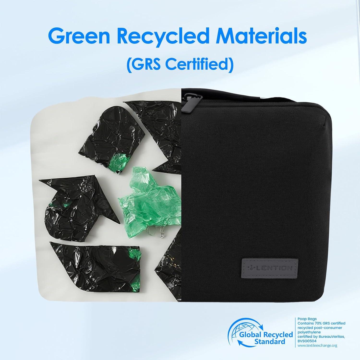 Lention Organizador de Electrónica M378 Negro Impermeable