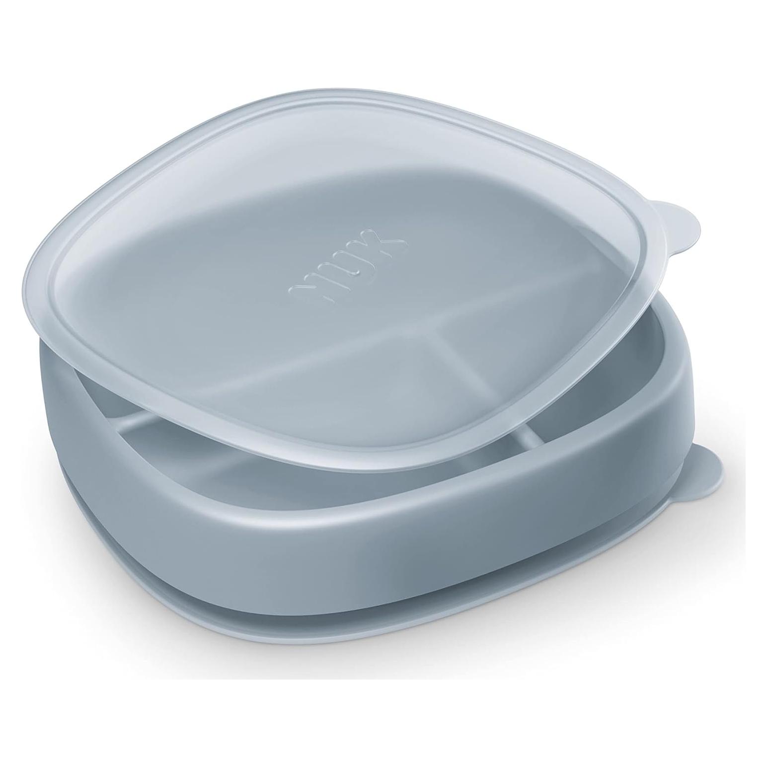 Plato de Succión NUK por Naturaleza con Tapa a Prueba de Fugas