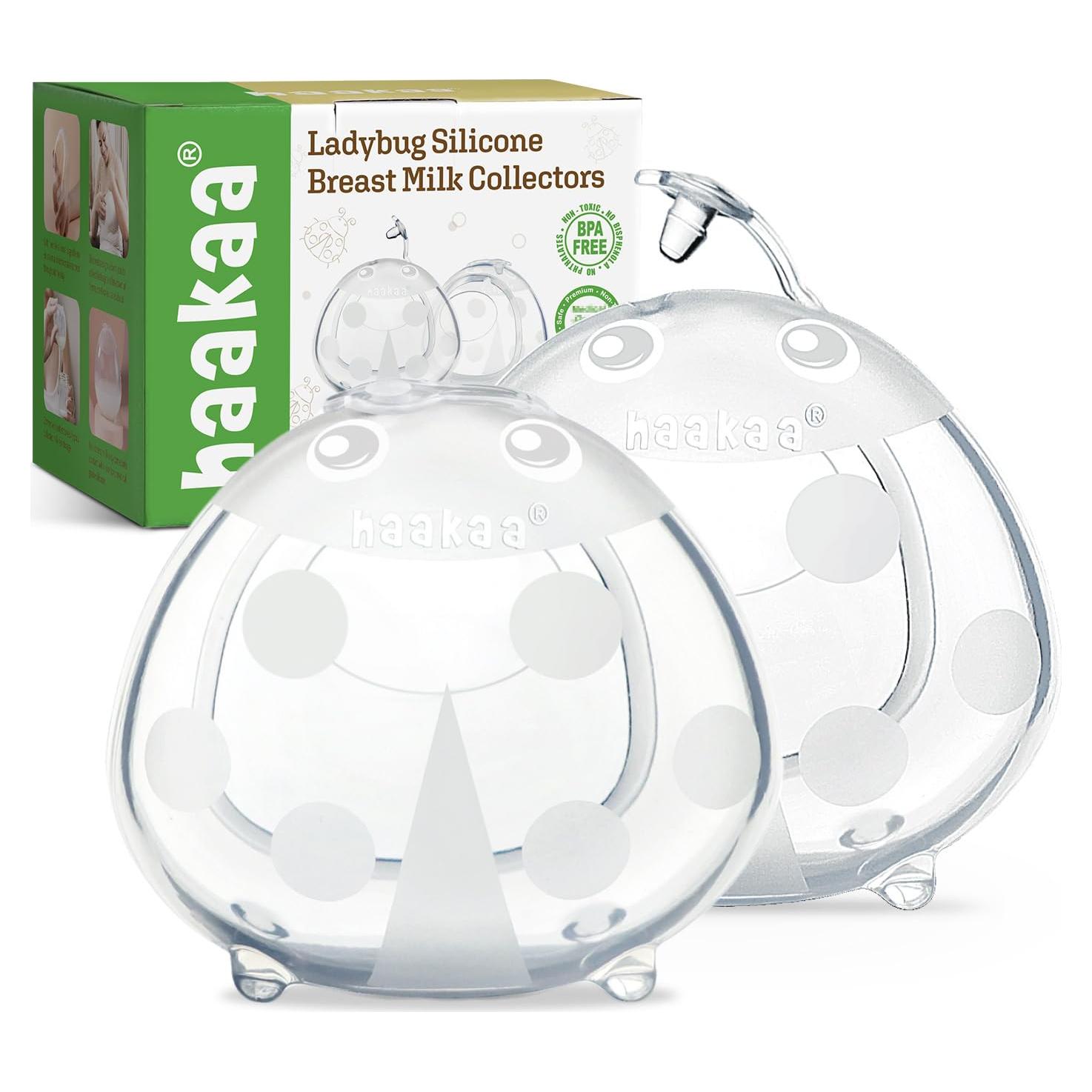 Recolector de Leche Materna Haakaa Mariquita 75ml 2 Pcs