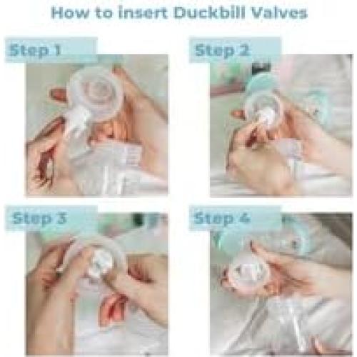 Juego de Válvulas de Pico de Pato Zomee DBV para Extractor de Leche