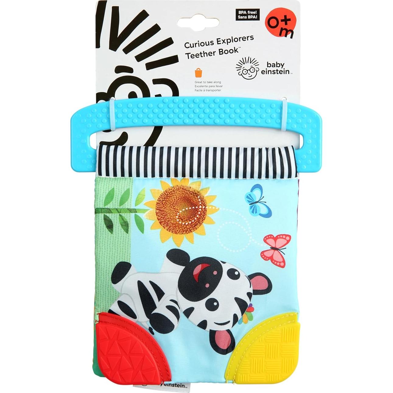 Libro de Mordedores Baby Einstein Exploradores Curiosos 17.5x26.7cm