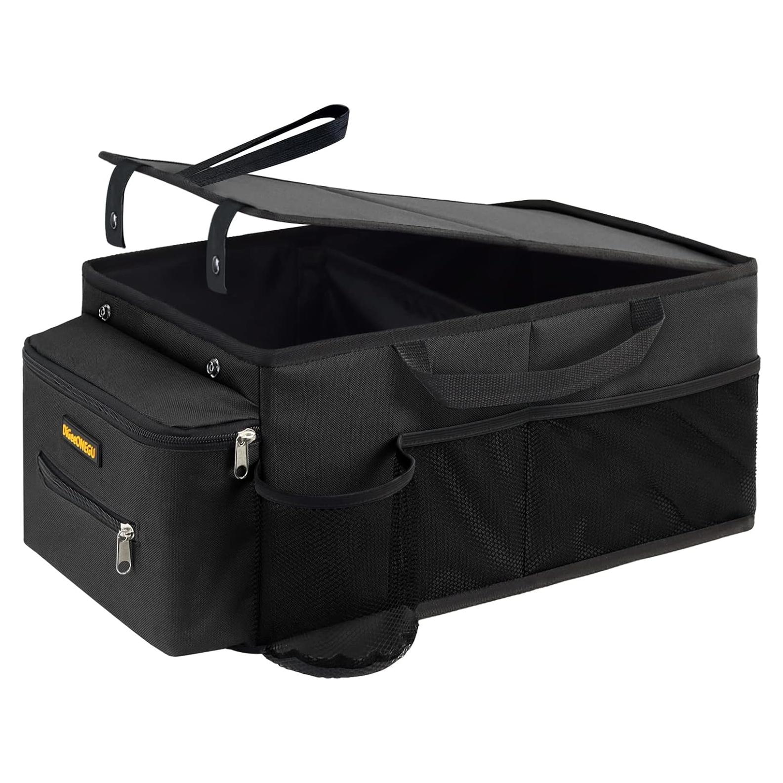 Organizador de Asiento de Coche DiGeeONEGU Plegable Negro