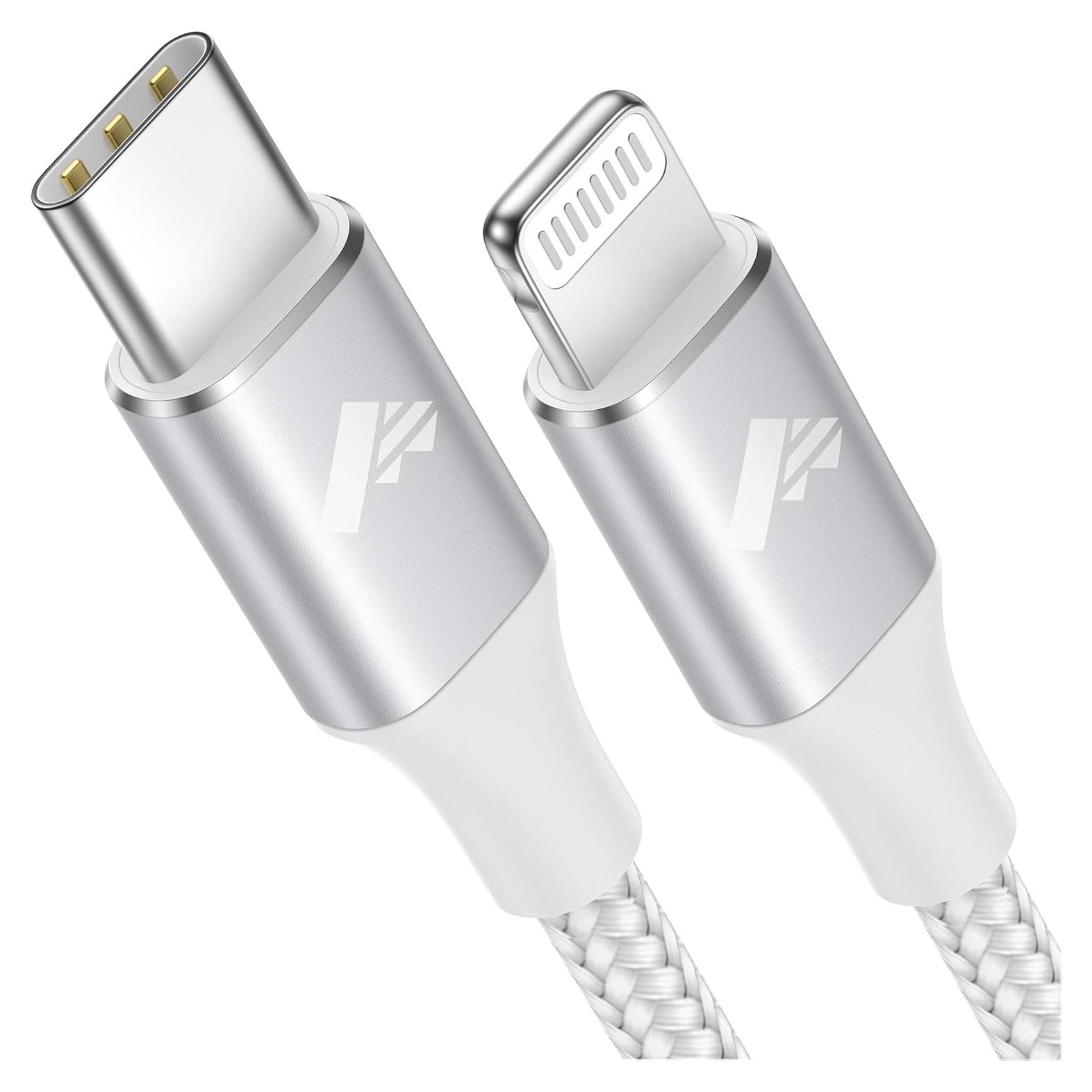 Cable USB C a Lightning 3m Aioneus Cargador Rápido MFi
