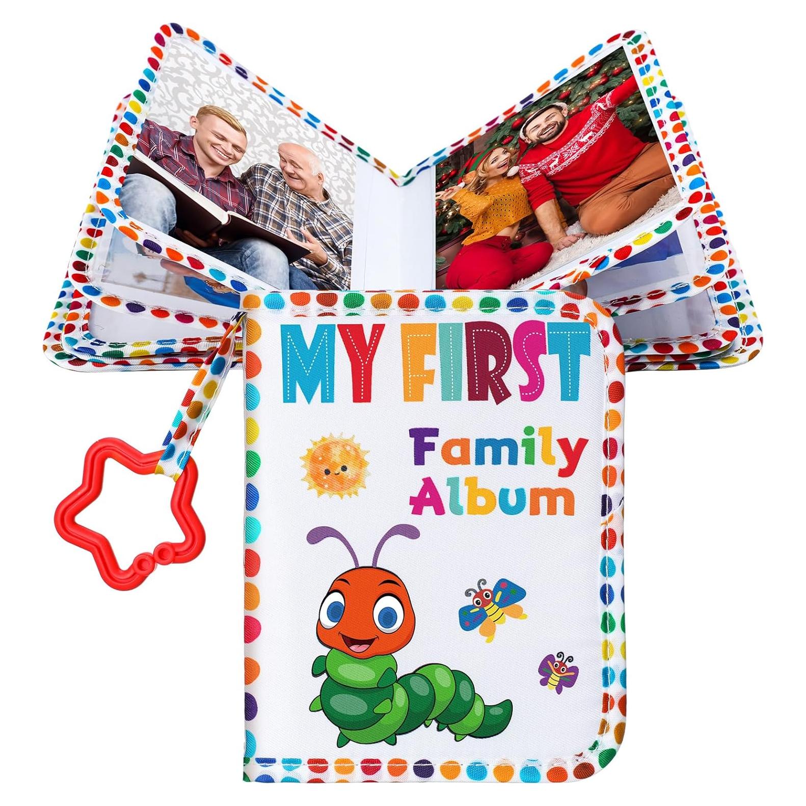 Álbum Familiar de Tela Suave Fullhawl 17 Fotos 14x18 cm