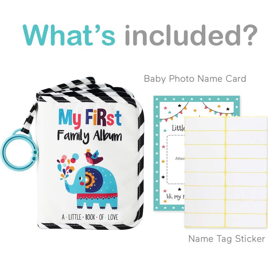 Álbum Familiar Urban Kiddy Elefante 17 Fotos Tela Suave