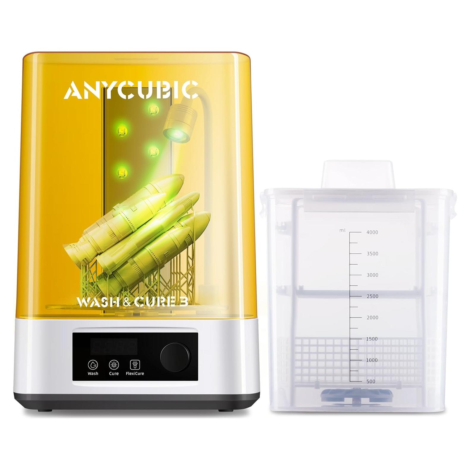 Estación de Lavado y Curado 3.0 ANYCUBIC para Impresoras 3D