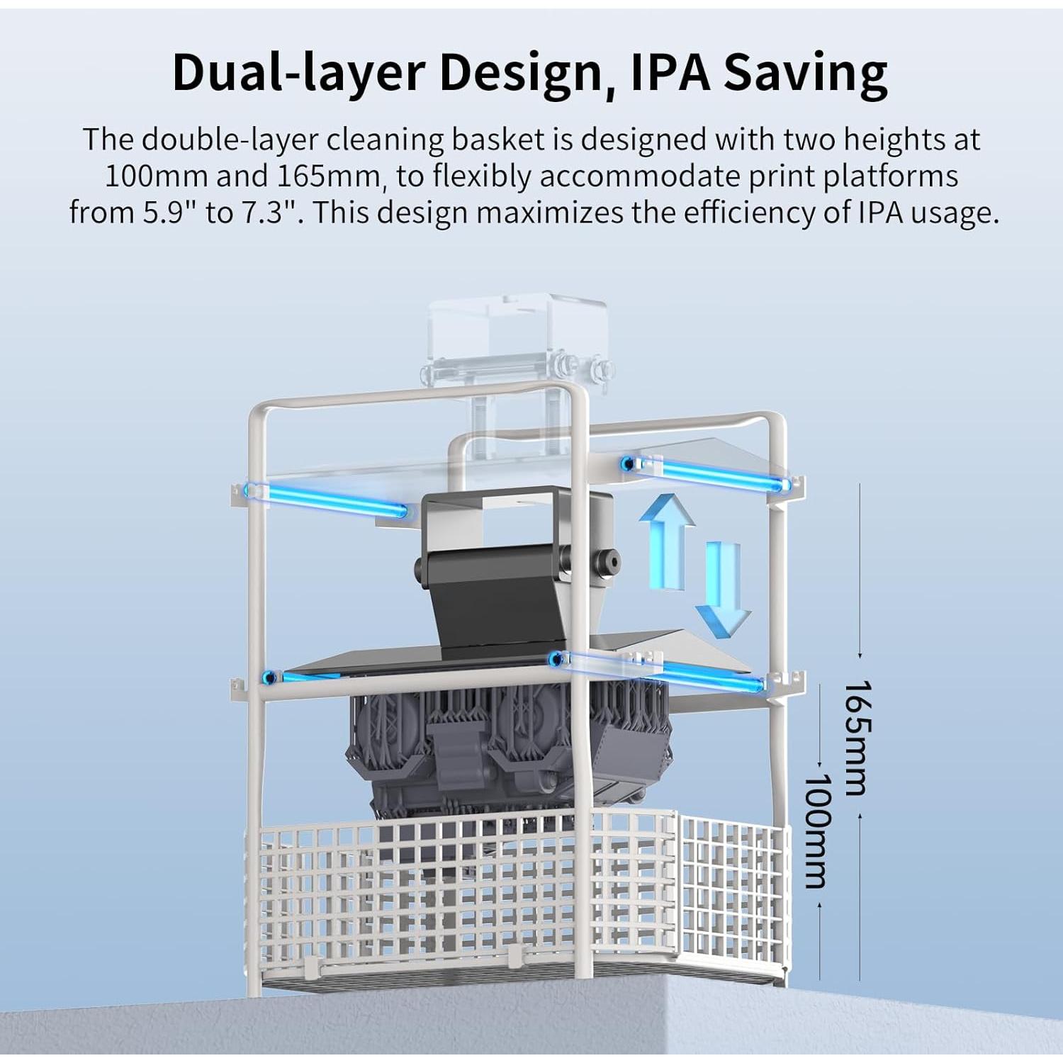 Estación de Lavado y Curado 3.0 ANYCUBIC para Impresoras 3D