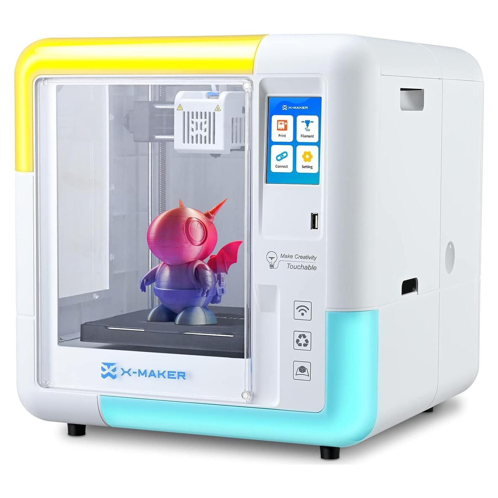 Impresora 3D AOSEED X-MAKER para Niños, Alta Precisión y Wi-Fi