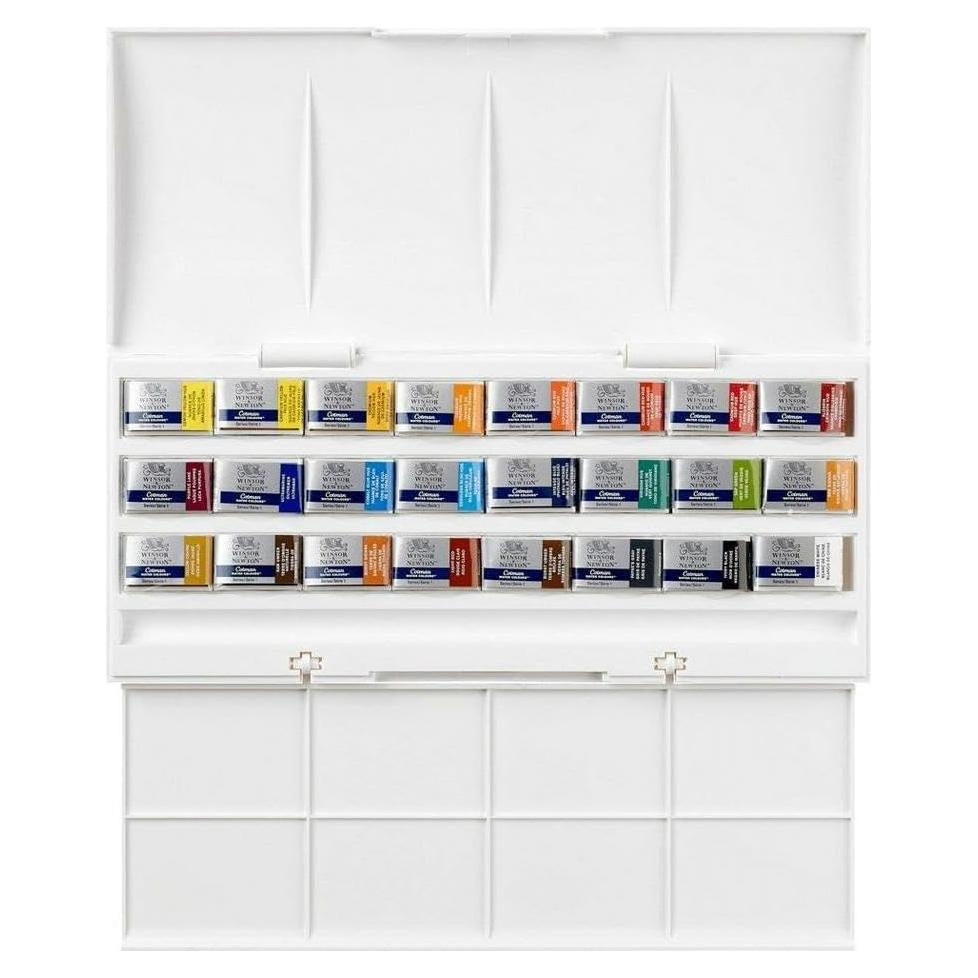 Set de Acuarela Winsor & Newton Cotman 24 Pans Estudio
