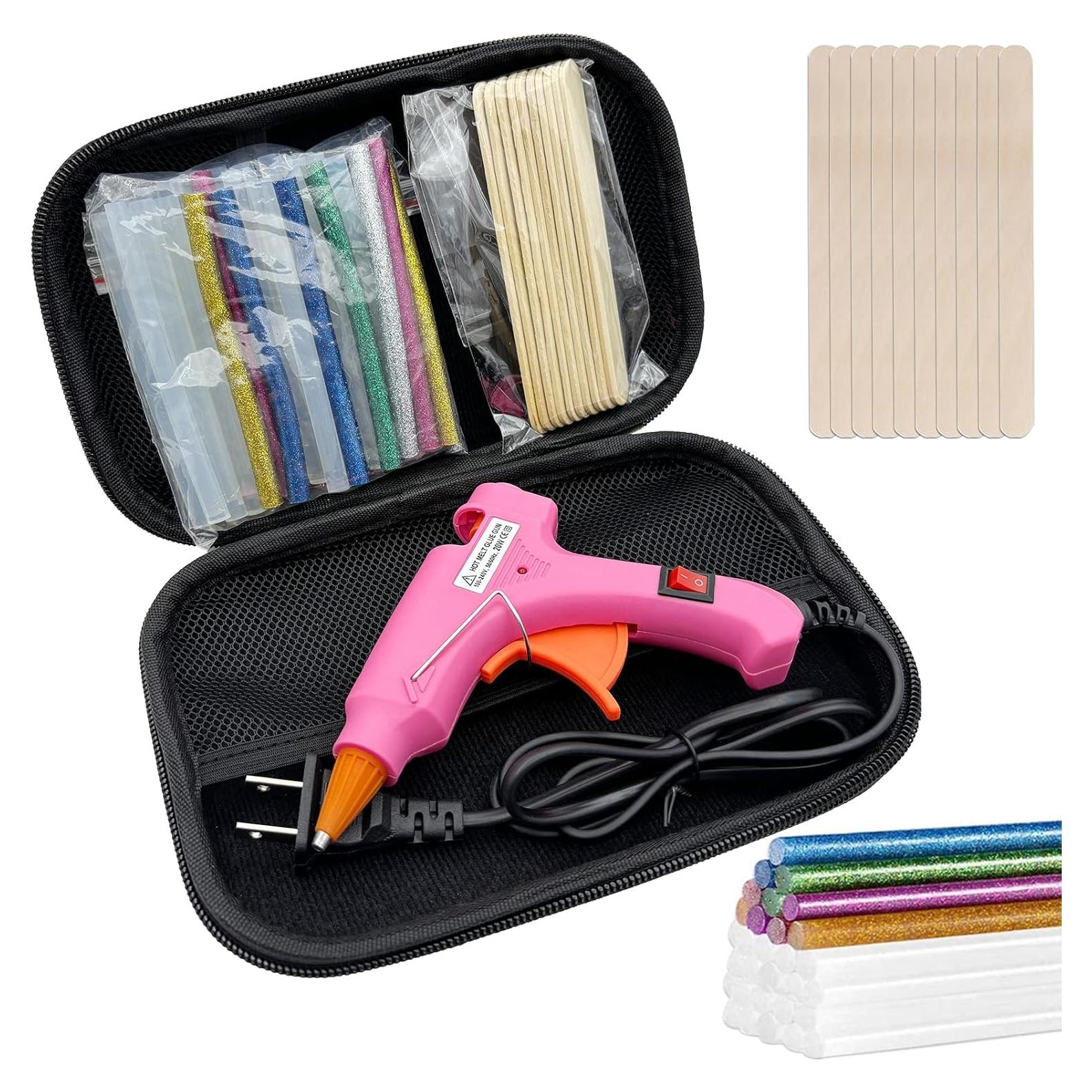 Pistola de Pegamento Caliente Mini Fifchall con 30 Palitos