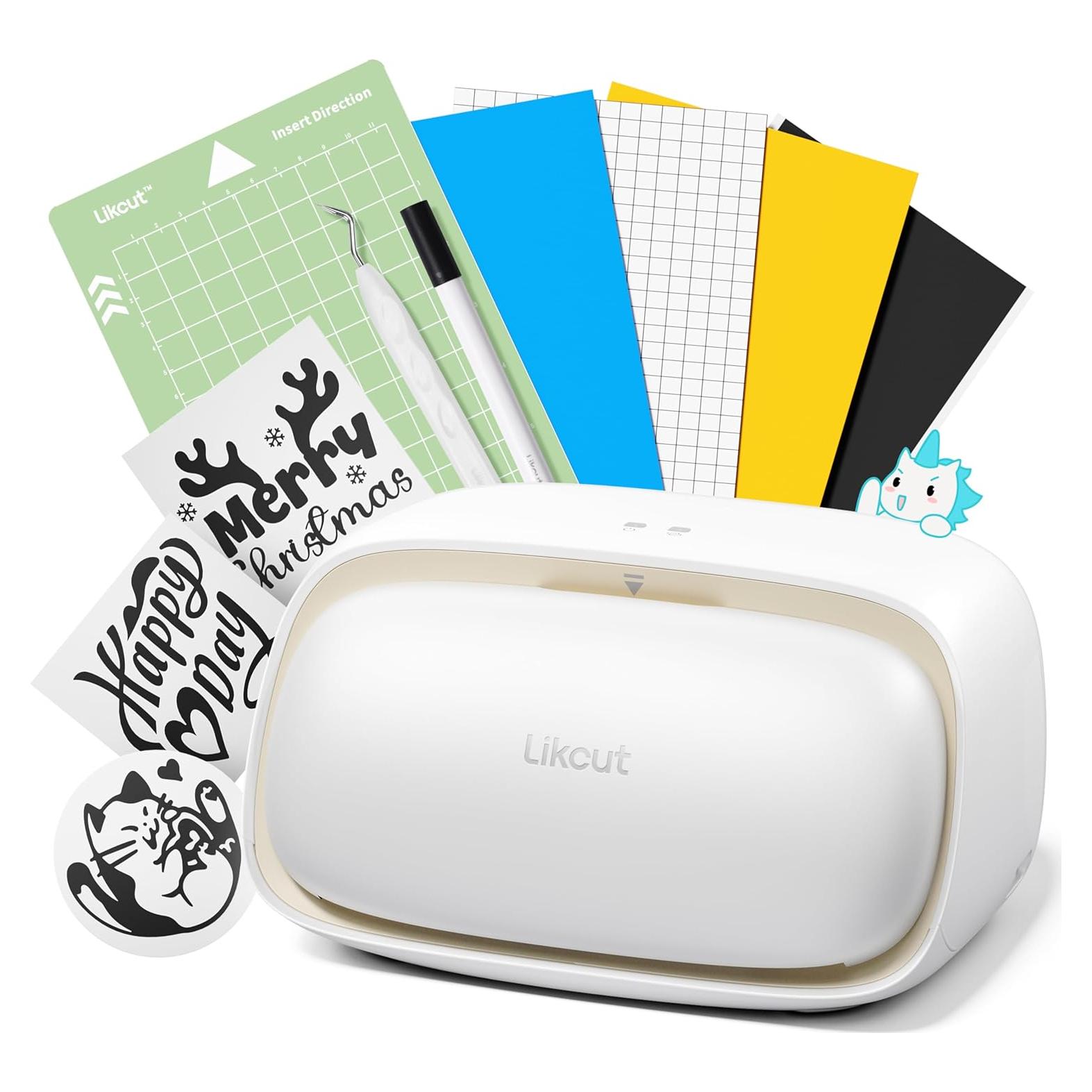 Máquina de Corte de Vinilo Likcut S501 Compacta Beige 8.13 cm/s