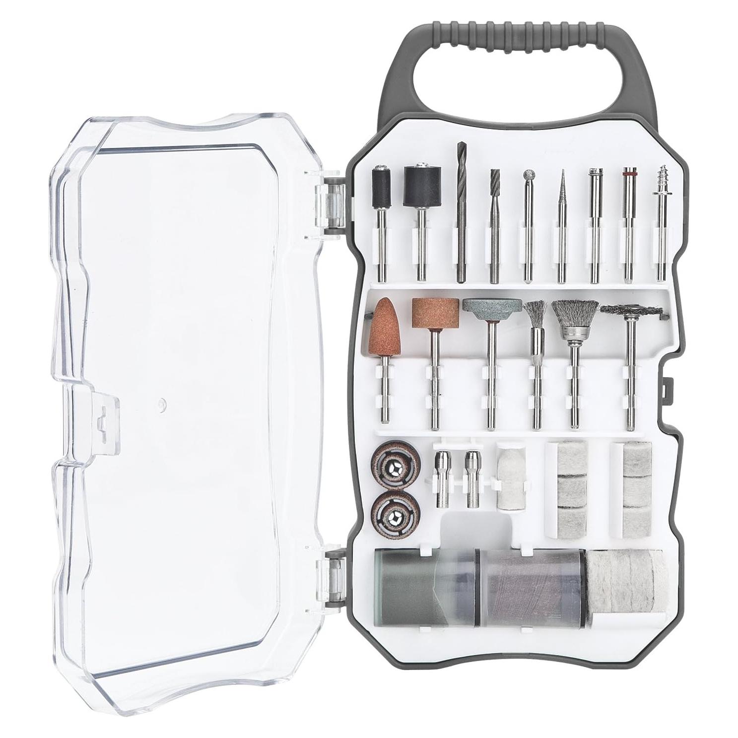 Juego de Accesorios Universales Genesis GART70 para Herramienta Rotativa 70 Piezas