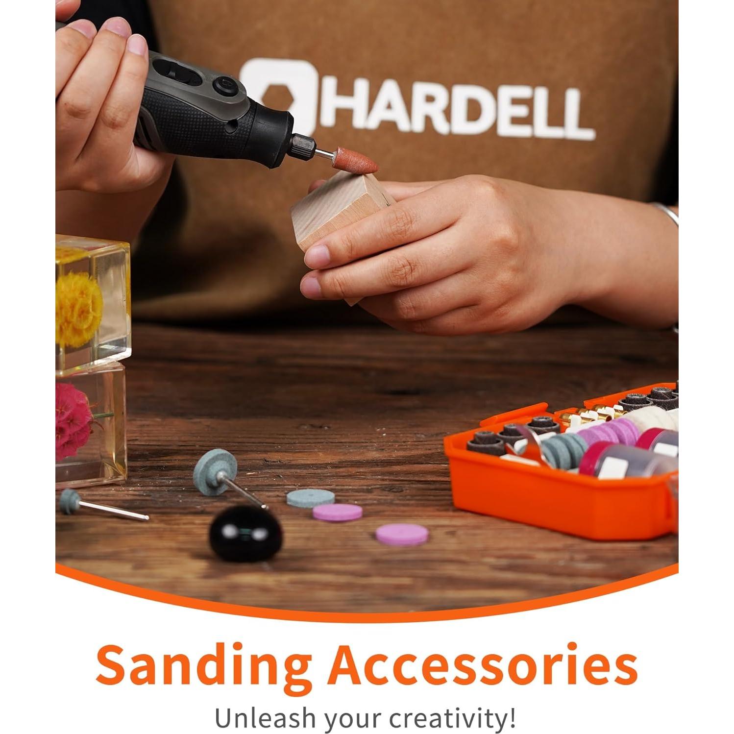 Kit de Accesorios para Herramienta Rotativa HARDELL 227 Piezas