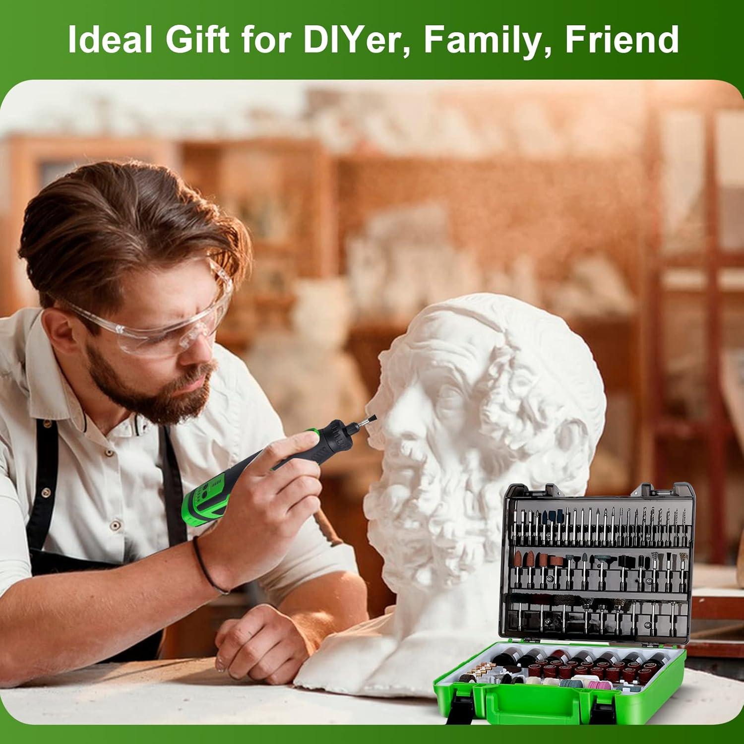 Kit de Accesorios para Herramienta Rotativa PHALANX 420 Pcs