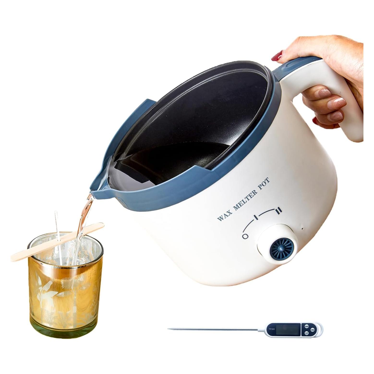 Ksedcon Olla Derretir Cera 1.5L Eléctrica Antiadherente