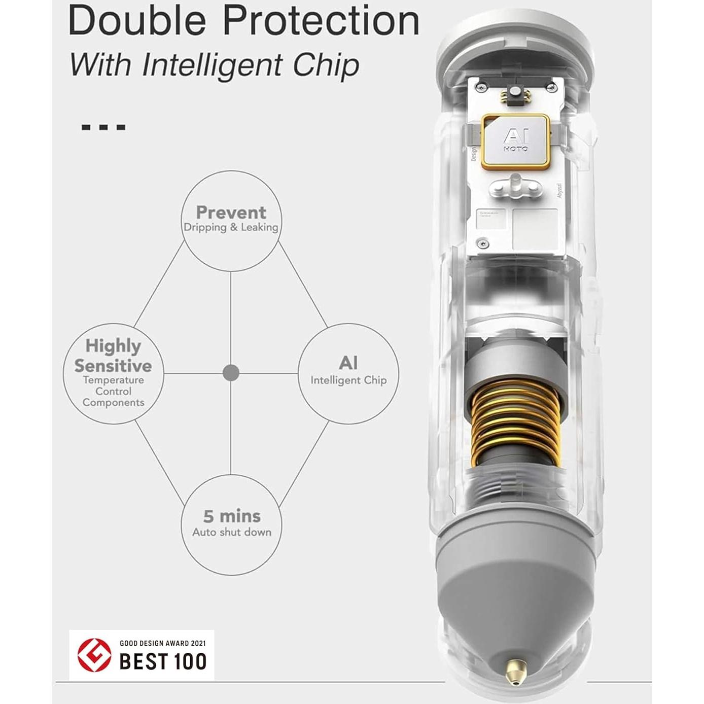 Pistola de Pegamento Caliente Inalámbrica HOTO Mini 30s