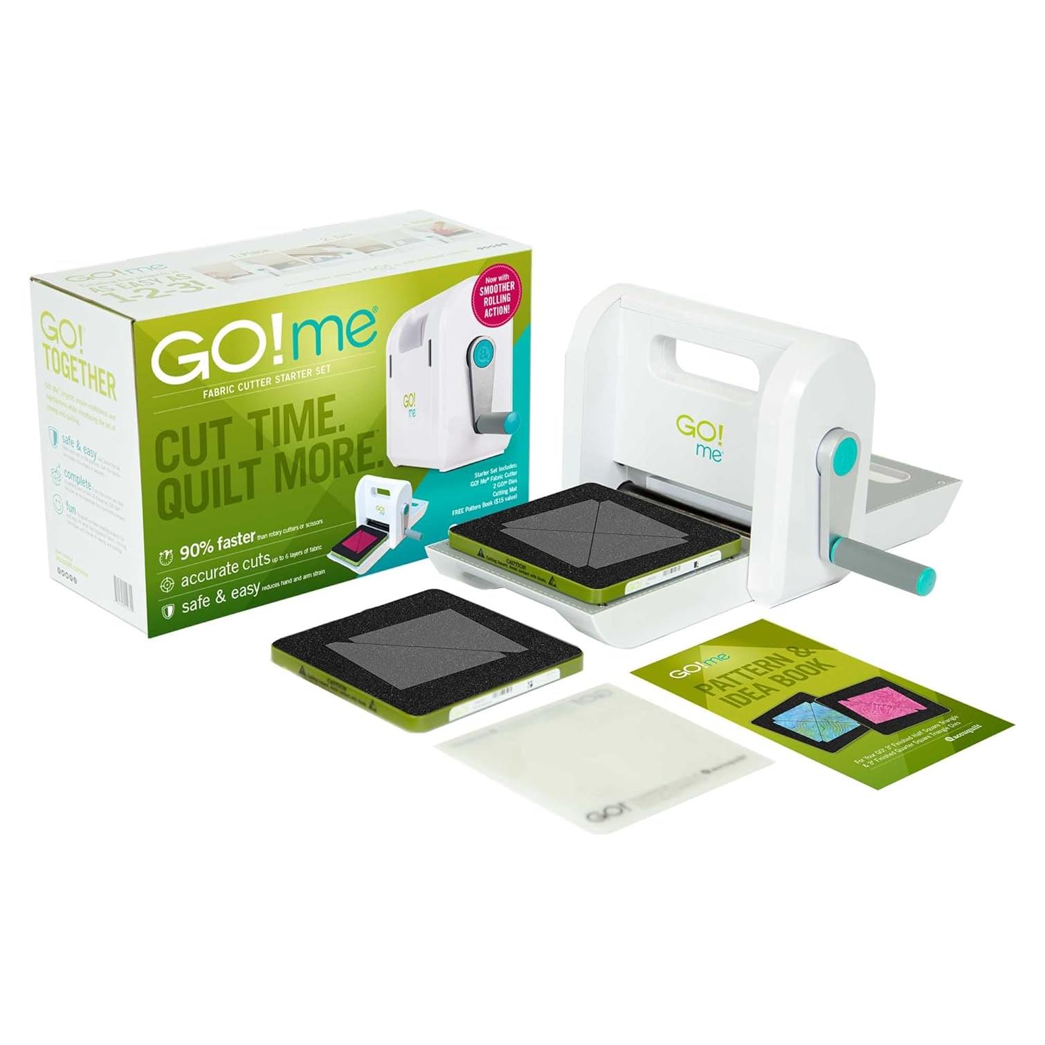 Cortadora de Tela Accuquilt GO! Me Starter Set