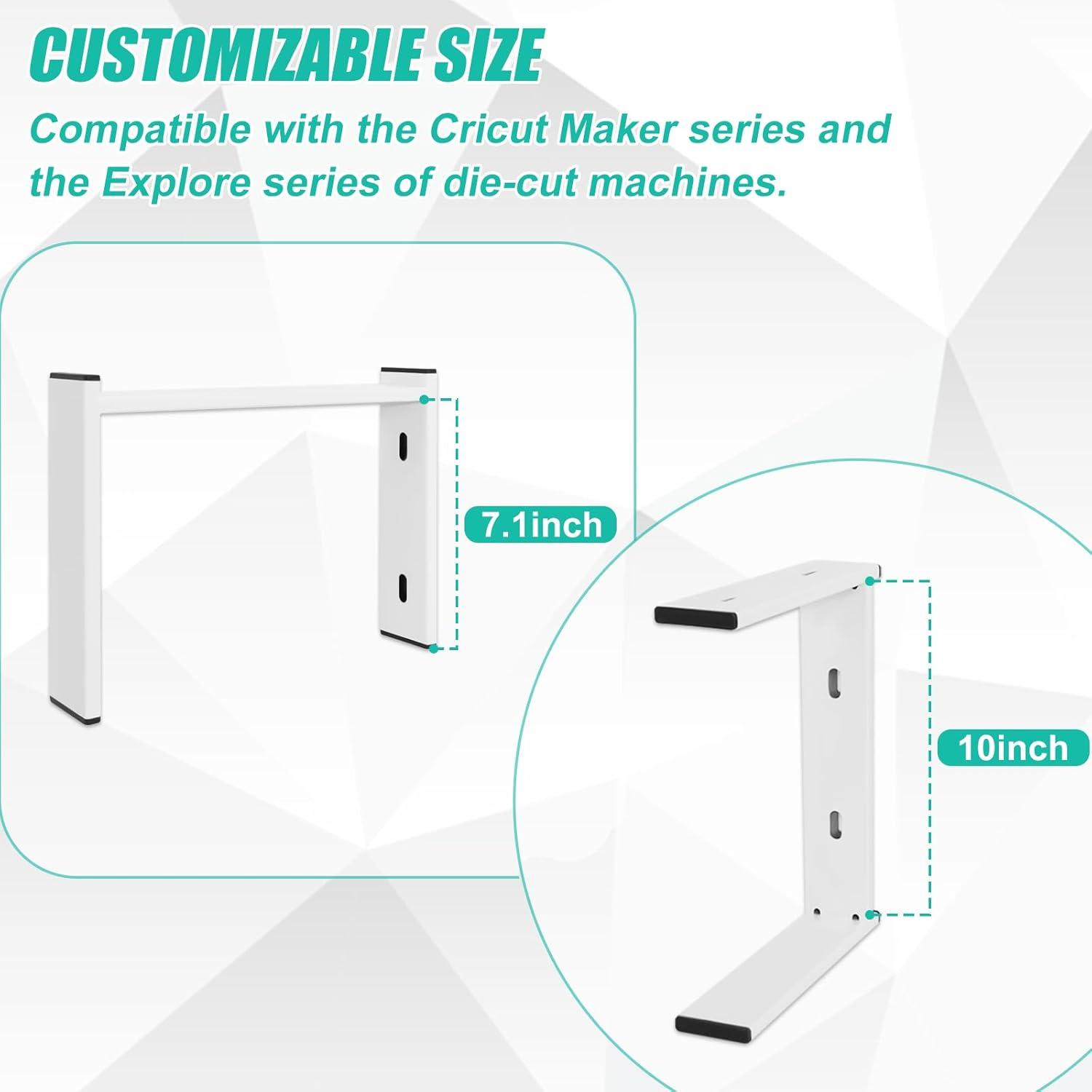Soporte de patas 2 en 1 Zejoot para Cricut Explore y Maker
