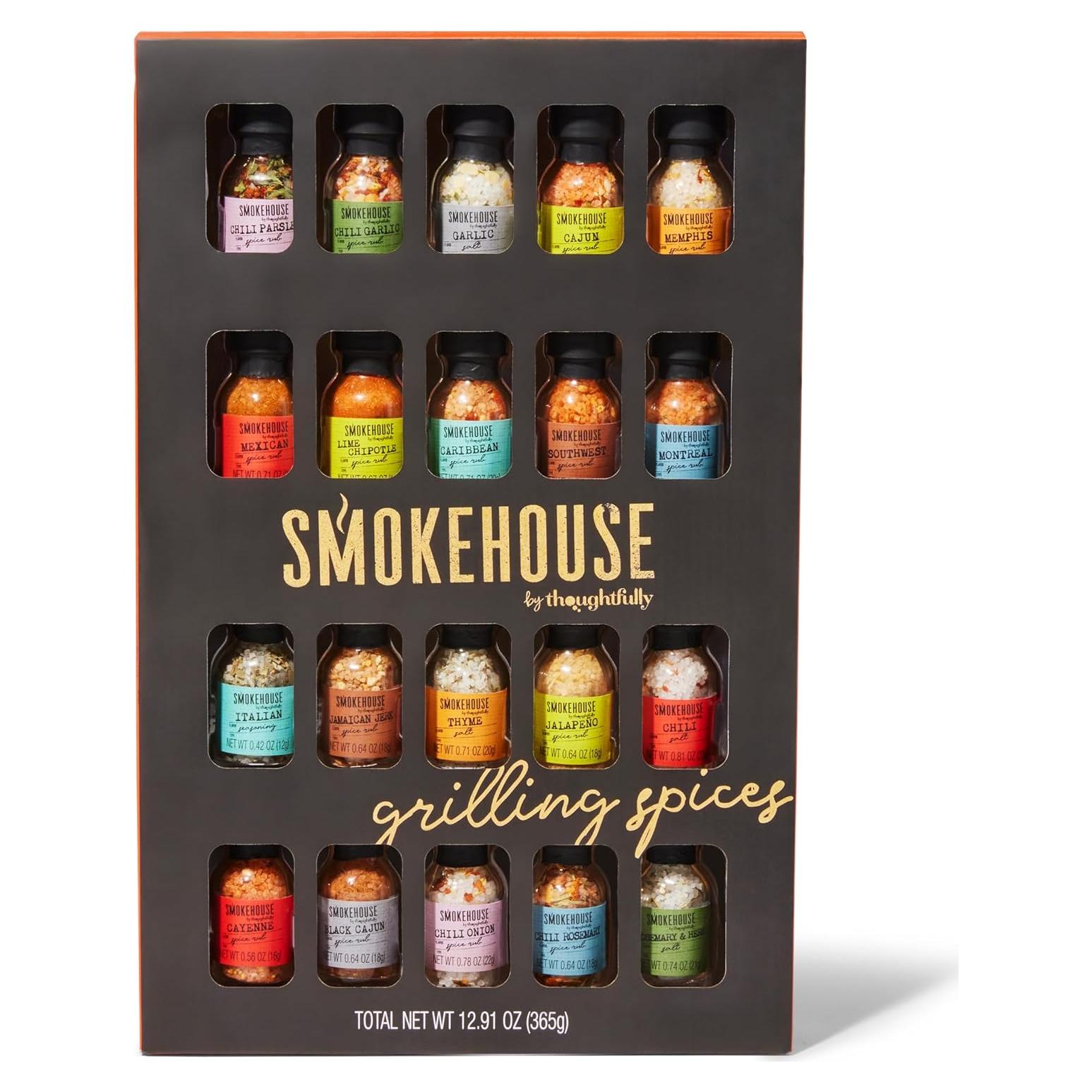 Conjunto de Especias para Asar Thoughtfully 20 Sazonadores 366.5g