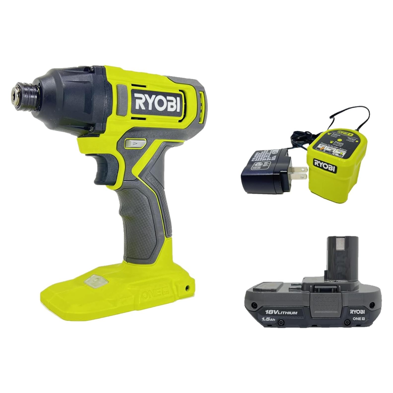 Destornillador de Impacto Inalámbrico Ryobi 18V 1/4" 2700 RPM