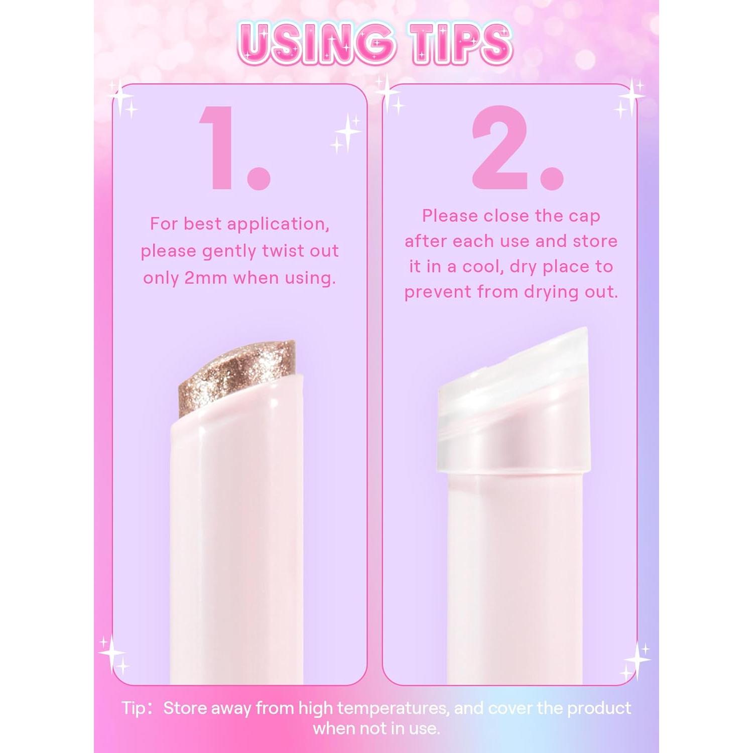 SHEGLAM Gel de Cristal para Sombras de Ojos Plata Estelar 9.92g