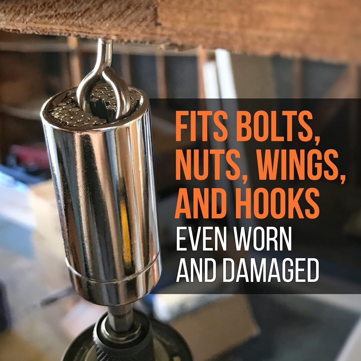 Juego de Llave de Enchufe Universal RAK 7-19mm, Acero Inoxidable