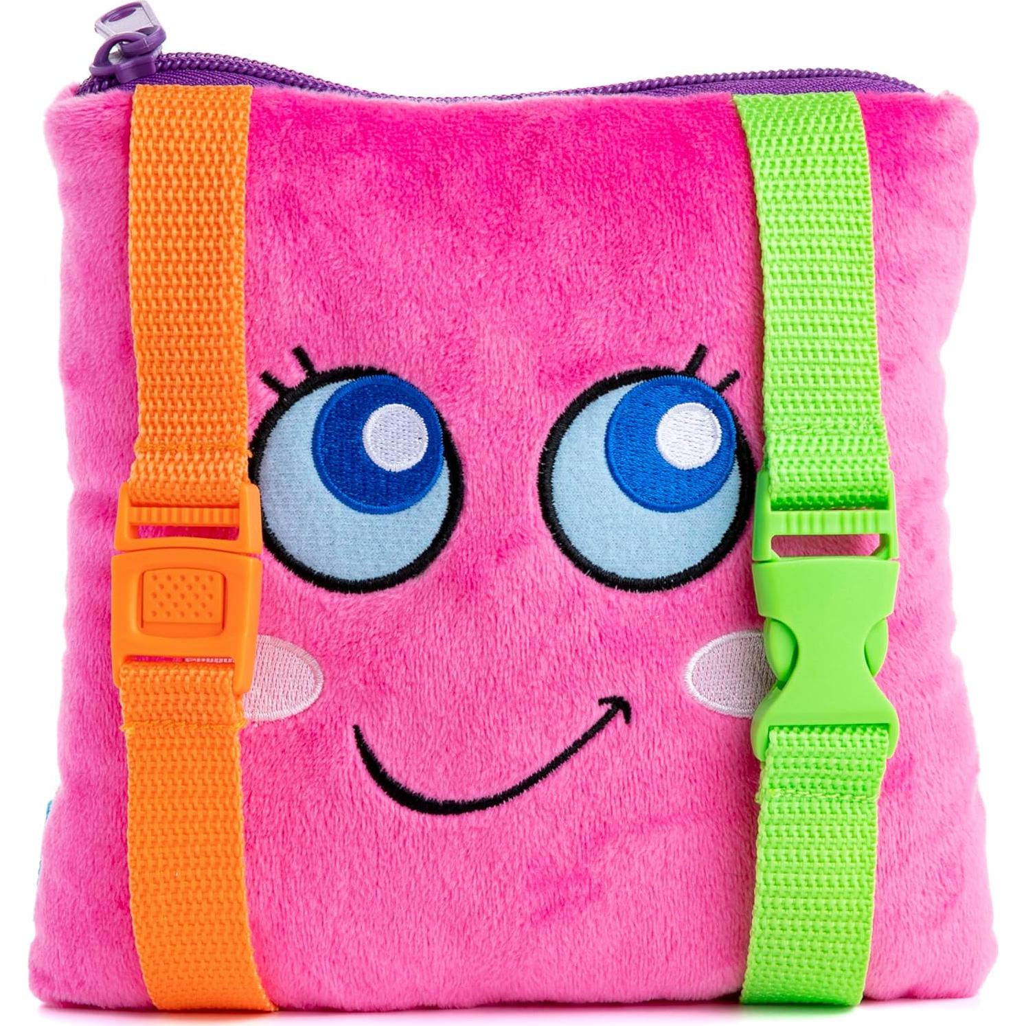 Juego de Actividad de Aprendizaje Buckle Toys Bella Square - 16.5 cm