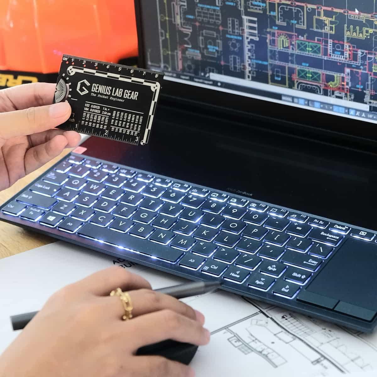 Multiherramienta Ingeniero de Bolsillo Genius Lab Gear - 8.41 cm