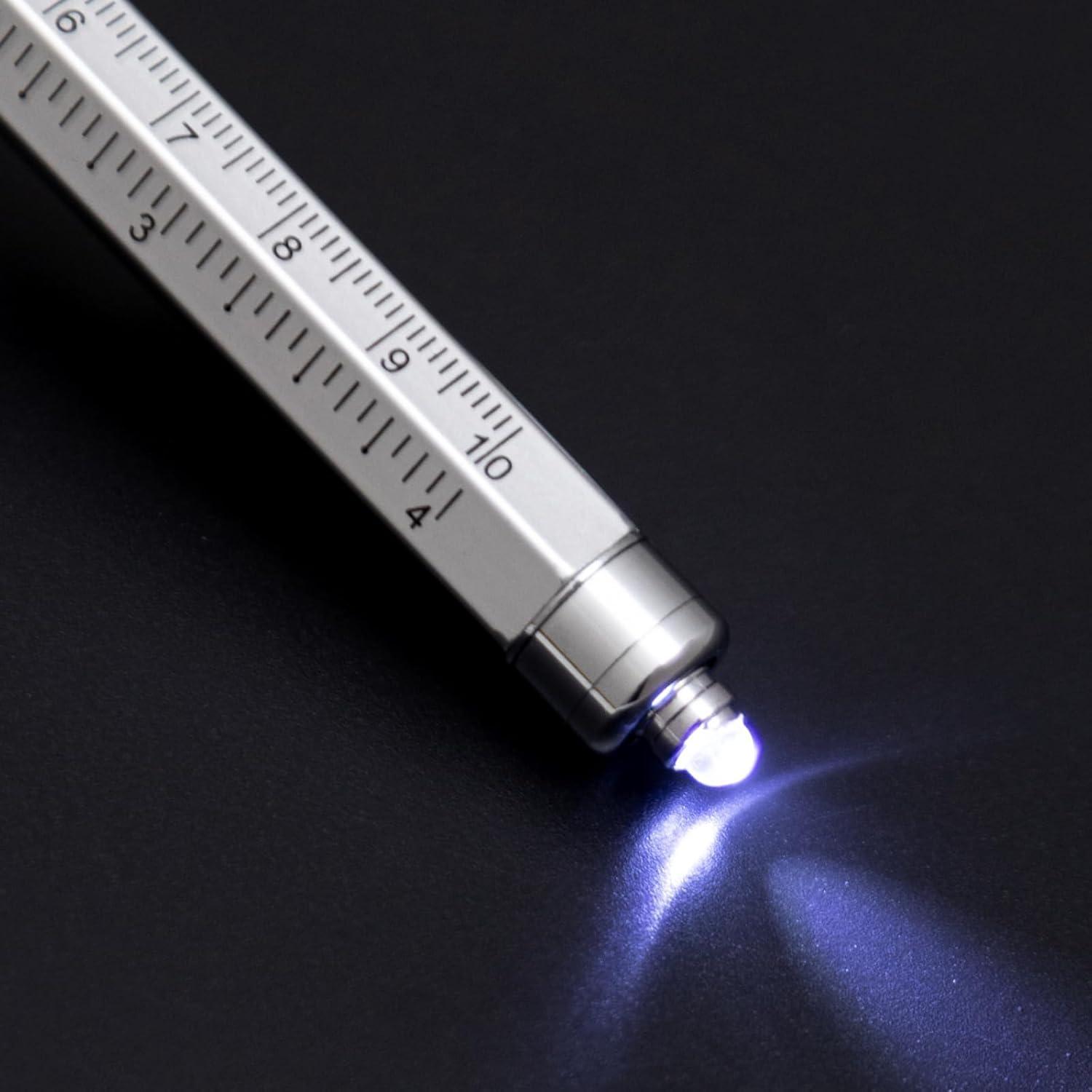 Bolígrafo Multiherramienta 7 en 1 ZPRODESTD Amarillo