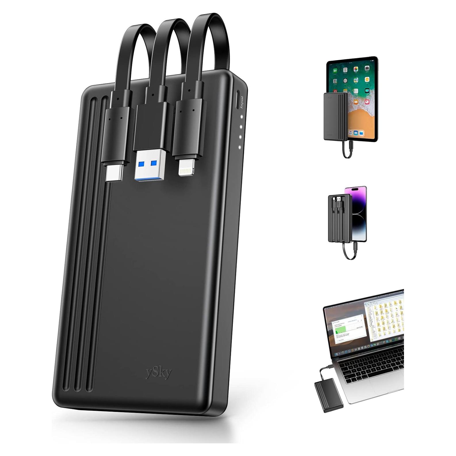 Disco Duro Externo Portátil ySky 1TB MFi para iPhone y PC