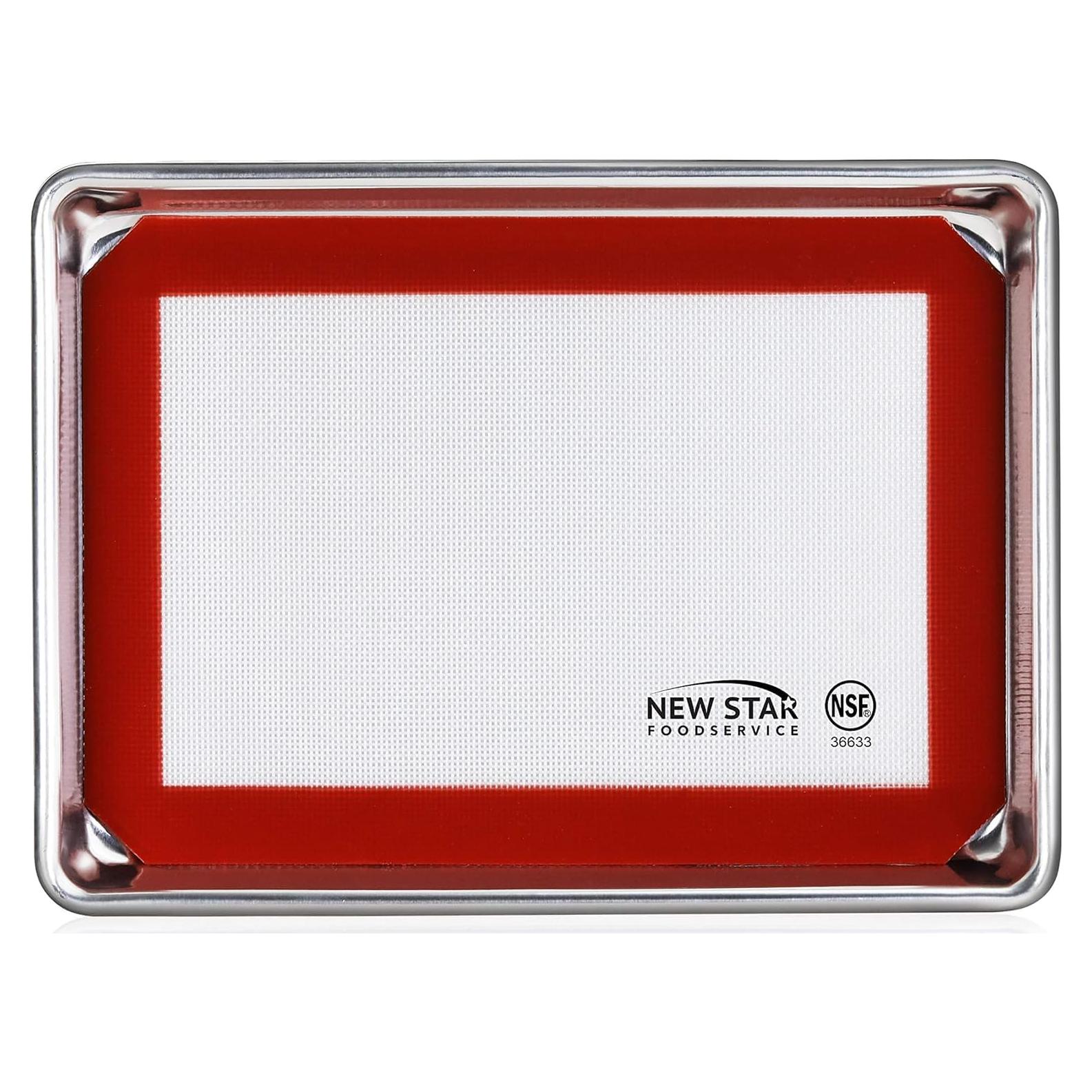 Juego Bandeja Horno Aluminio 18 Calibres New Star 33x23 cm