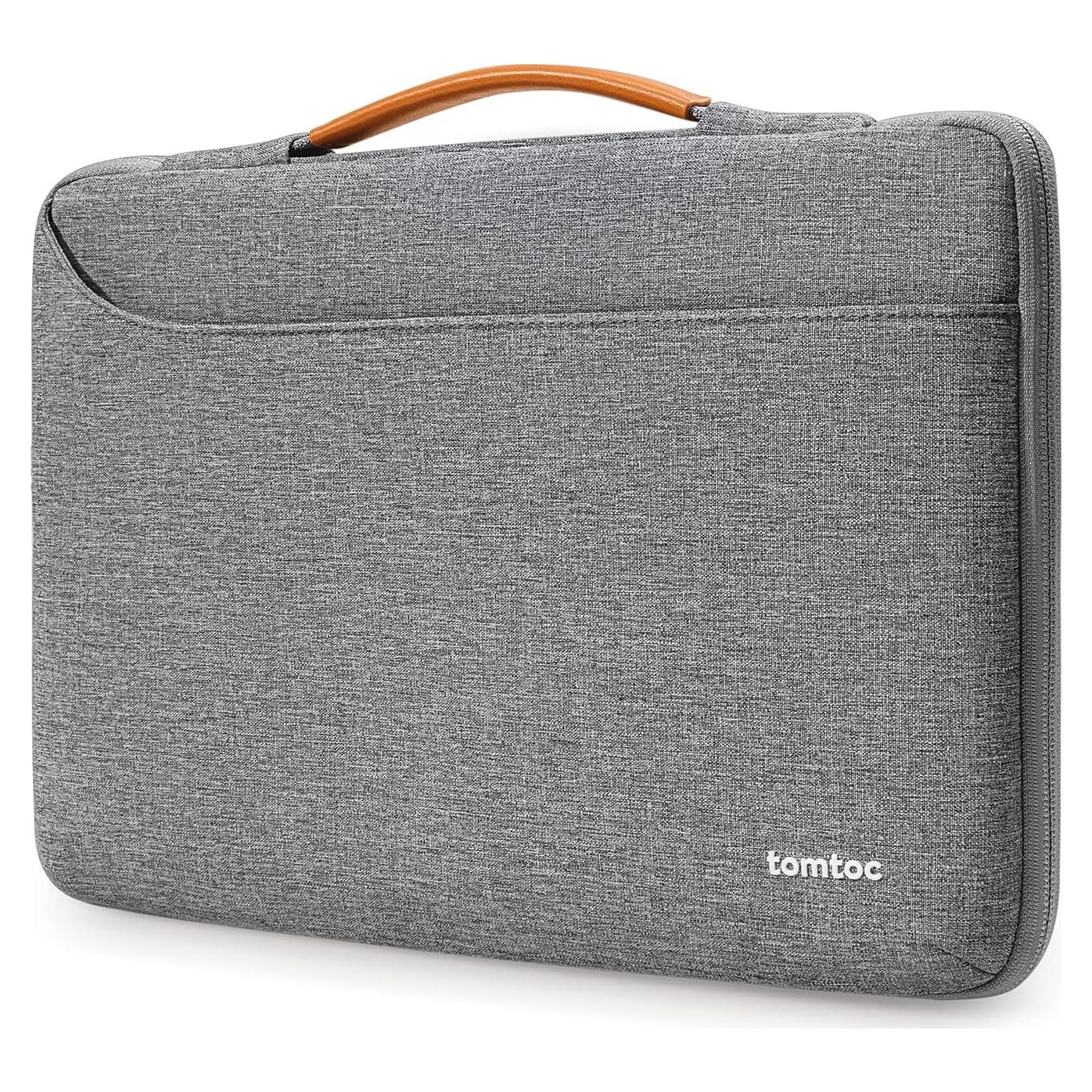 Funda Protectora tomtoc para MacBook Air/Pro 13" Gris