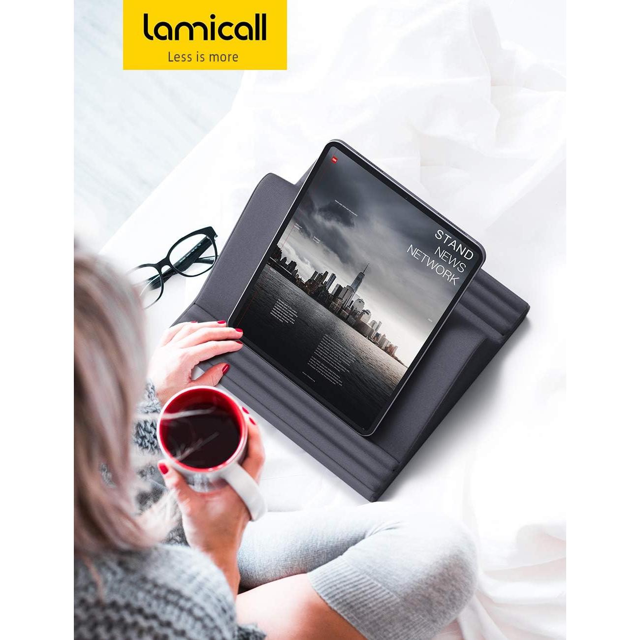 Soporte de Almohada Lamicall para Tabletas 4-13" Gris