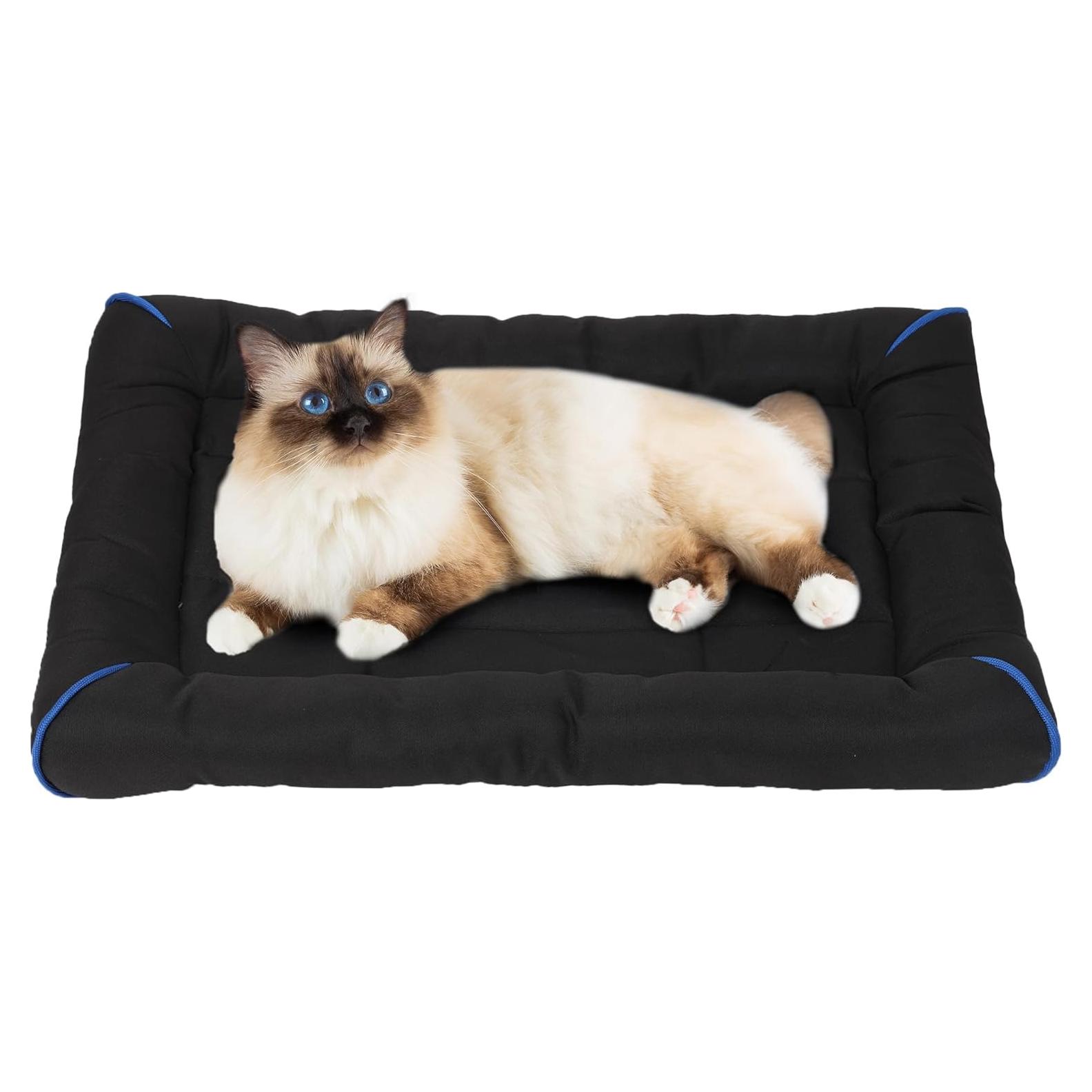 Cama para Perros YUUHNEG Impermeable Negra 61x46cm Tamaño S