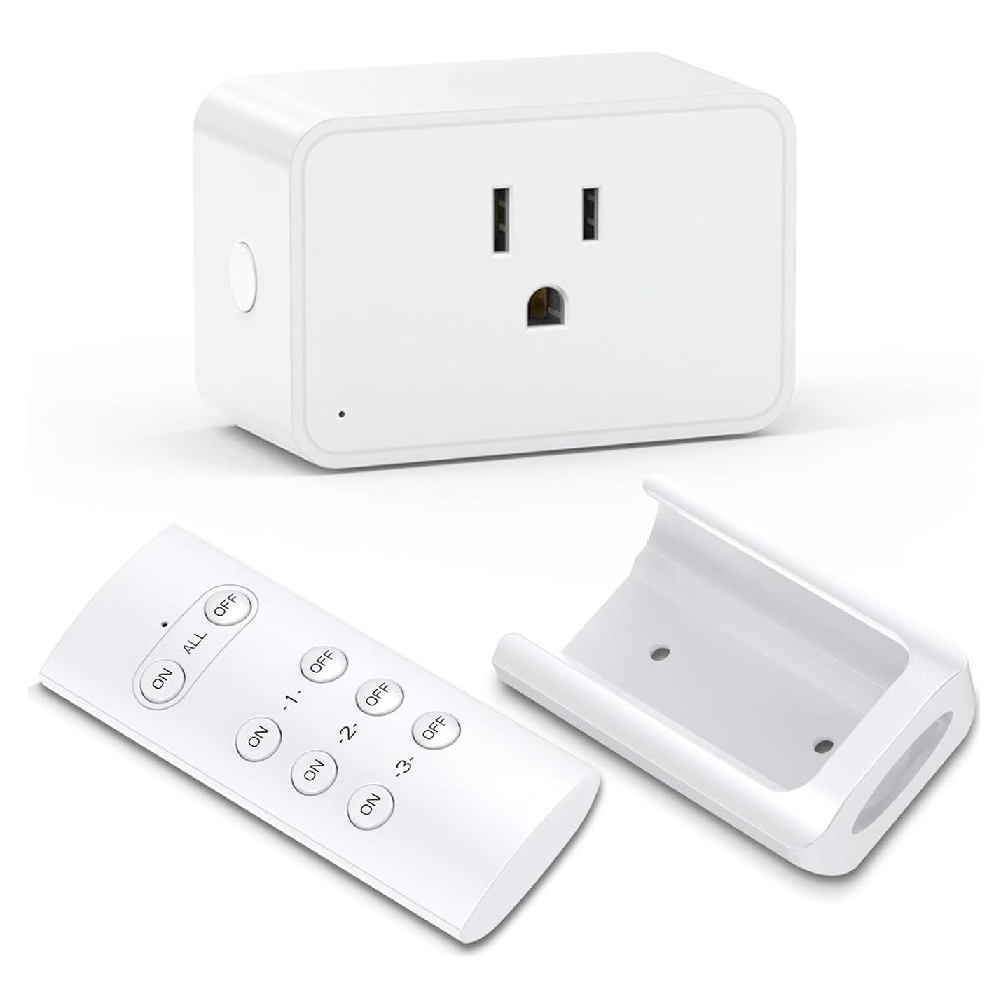 Enchufe Remoto G-Homa 1x + Control Remoto 30.48m 1875W