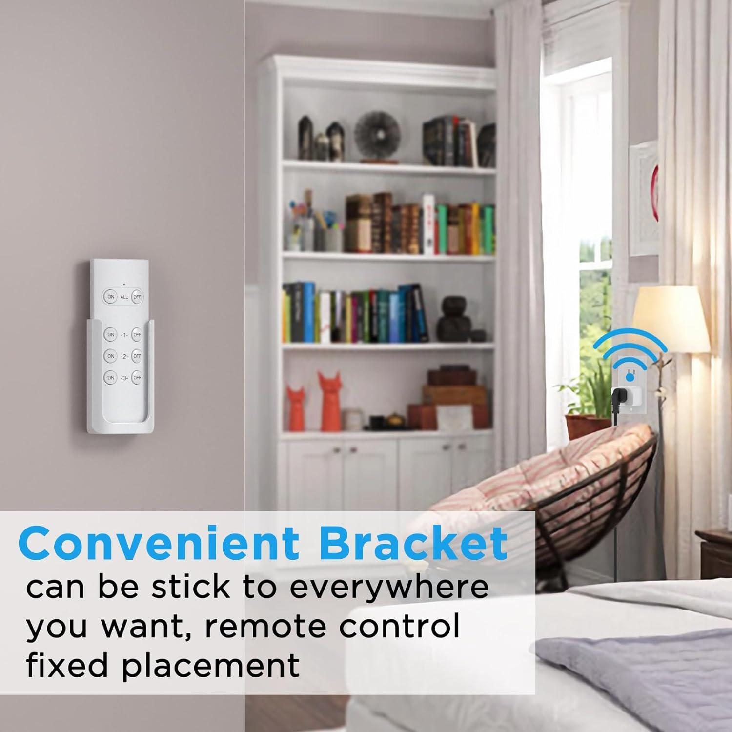 Enchufe Remoto G-Homa 1x + Control Remoto 30.48m 1875W