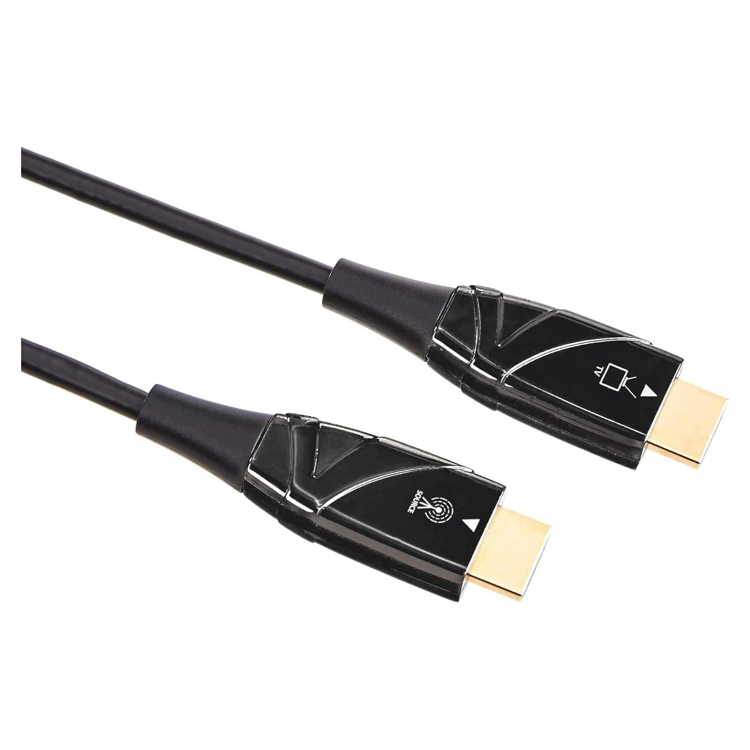 Cable de fibra óptica HDMI Amazon Basics 9.1m 4K 60Hz