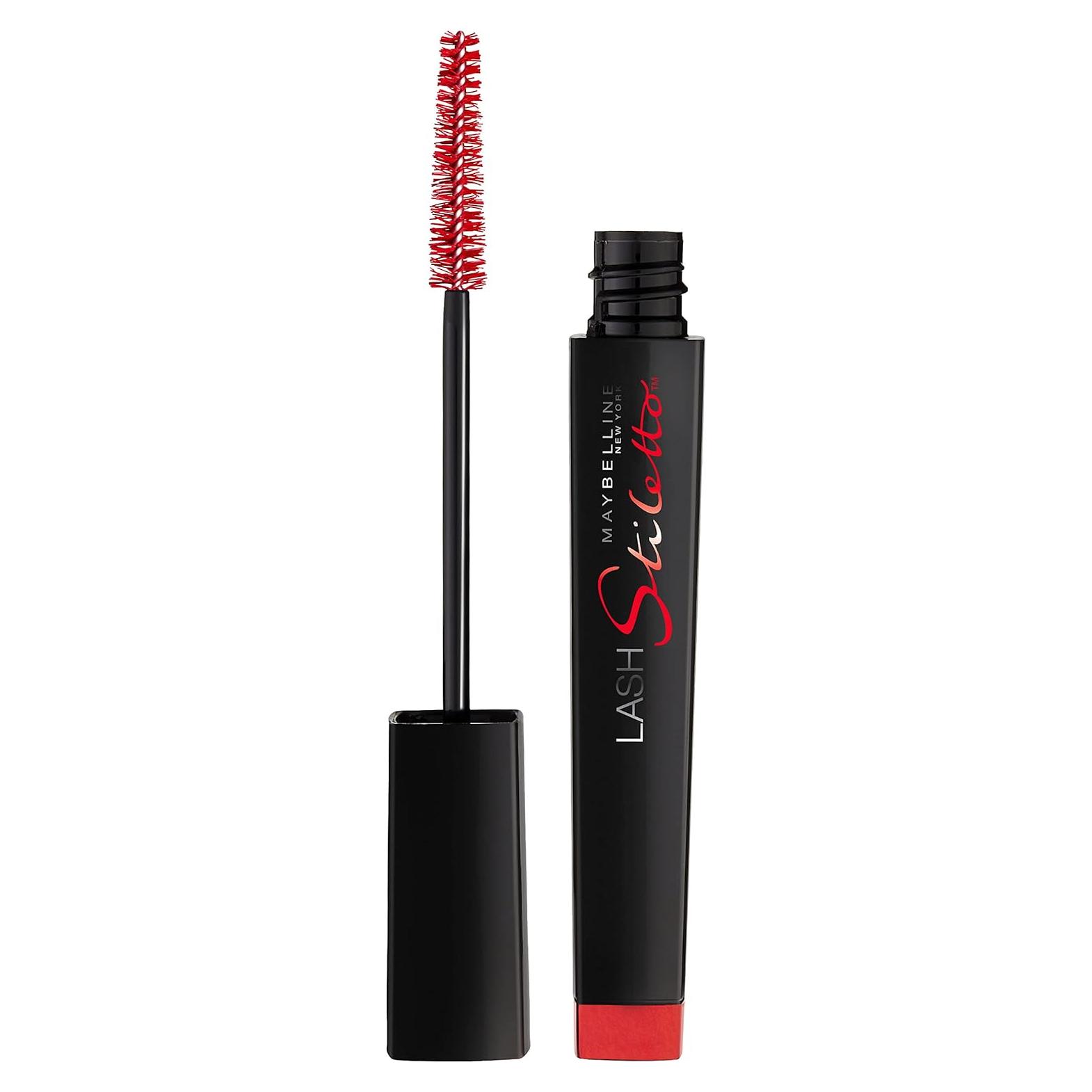 Máscara Alargadora Lavable Maybelline Lash Stiletto Muy Negro