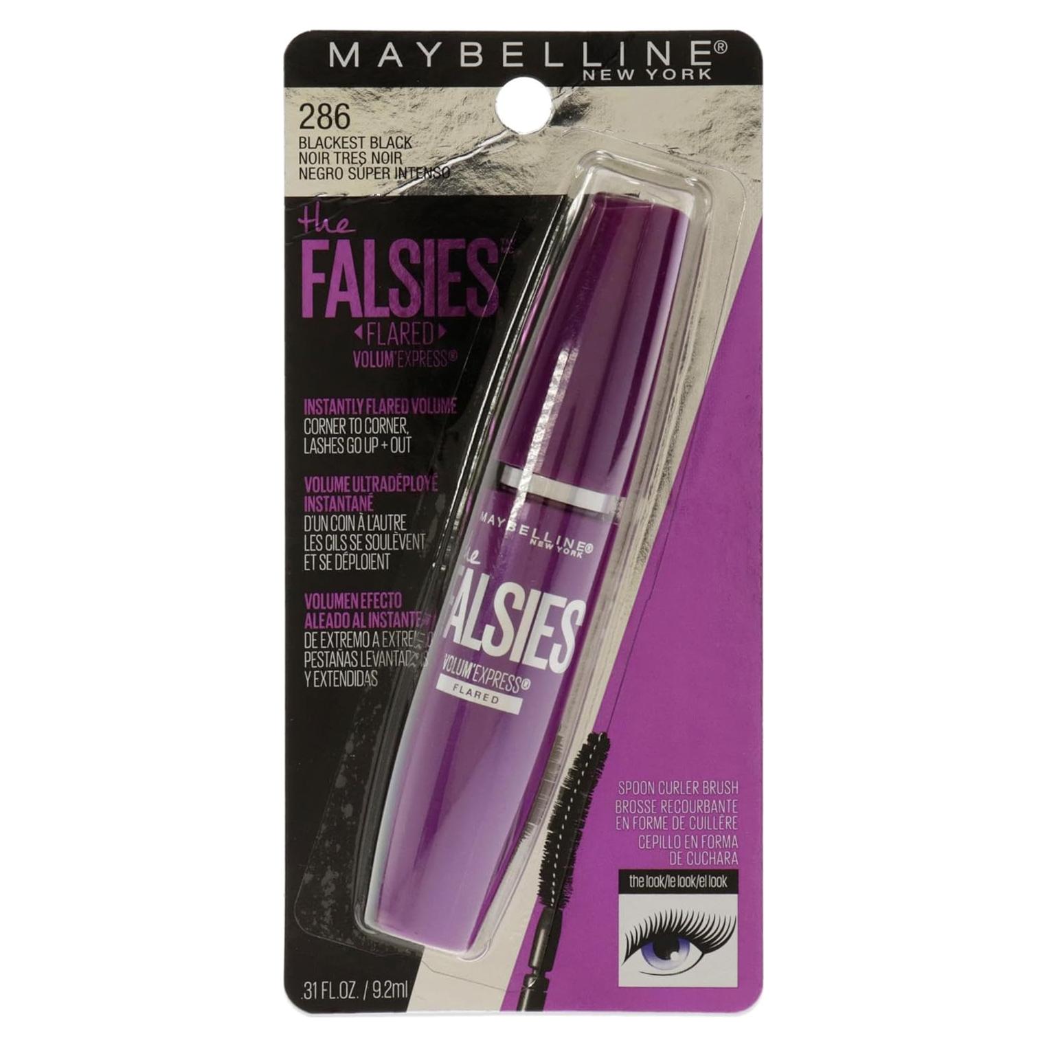 Máscara Volum' Express The Falsies Flared Maybelline 9g