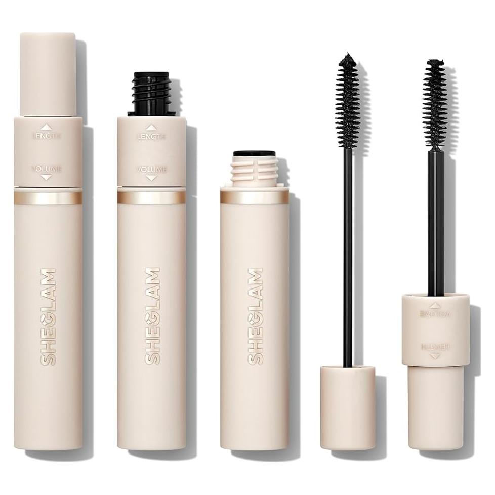 Máscara de Pestañas 2-en-1 SHEGLAM - Volumen y Definición