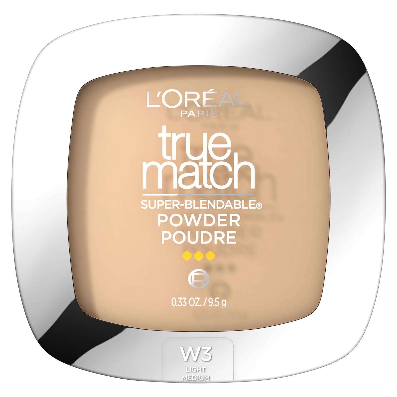 Polvo Compacto L'Oreal Paris True Match W3 Claro Medio 9.4 g