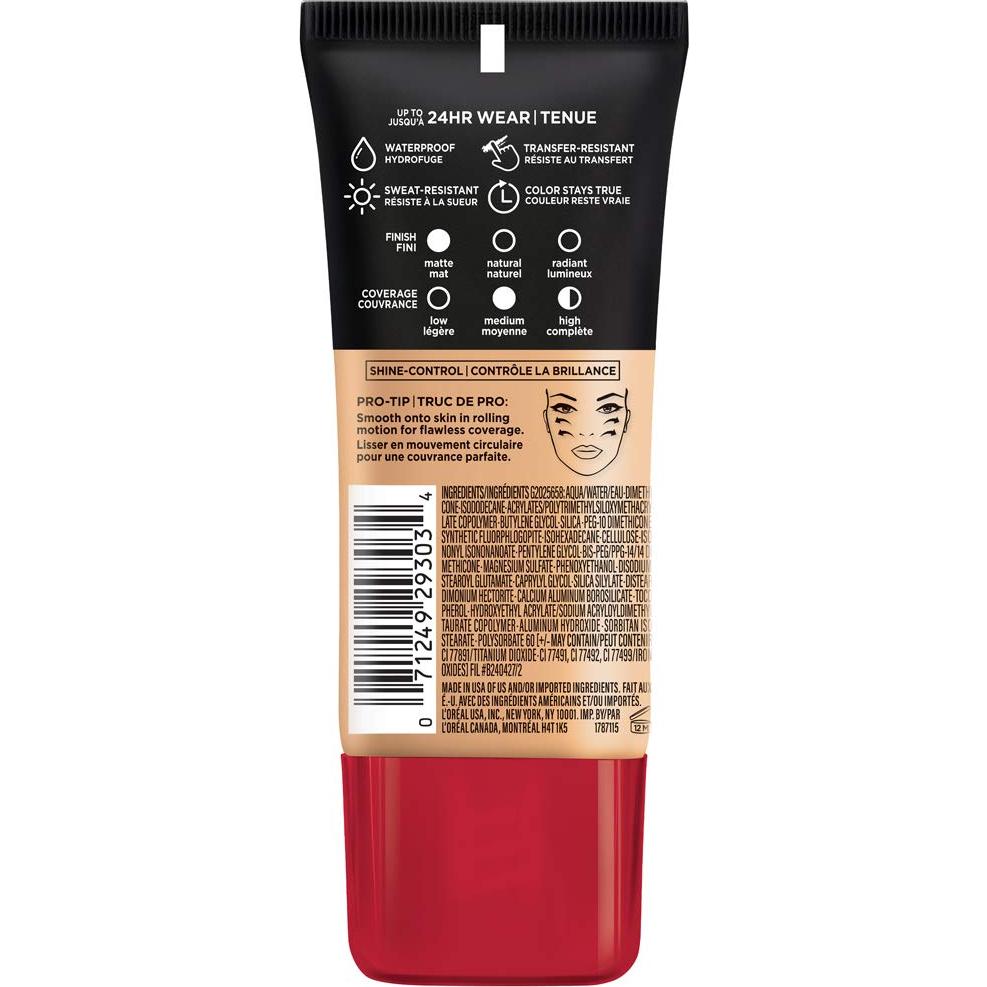 Base Líquida L'Oreal Paris Infallible Pro-Matte 29.57 ml Beige