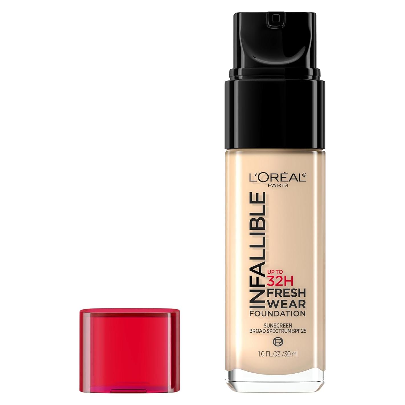Base de Maquillaje L'Oreal Paris Infallible 411 Beige Marfil 29.57 ml