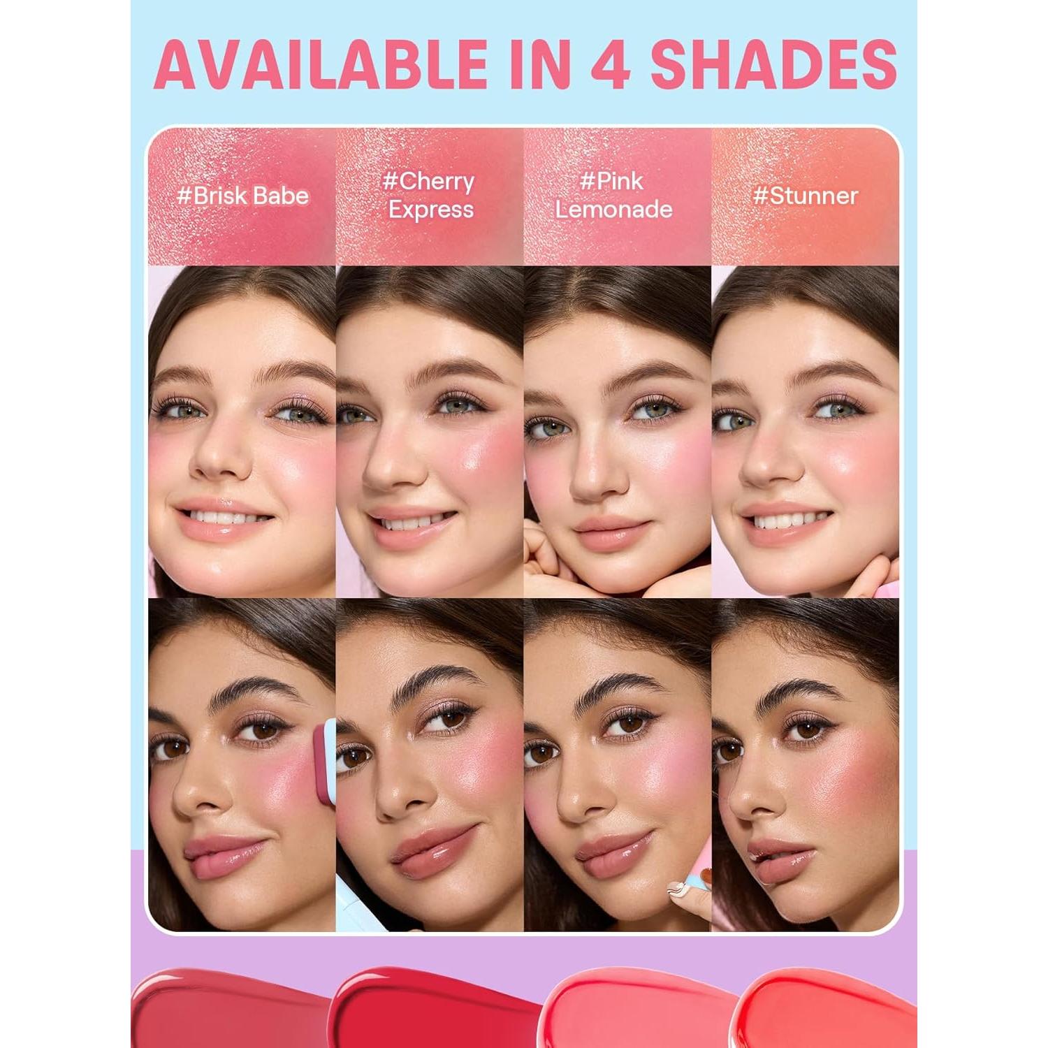 Barra de Rubor en Crema SHEGLAM Stunner Hidratante 70g