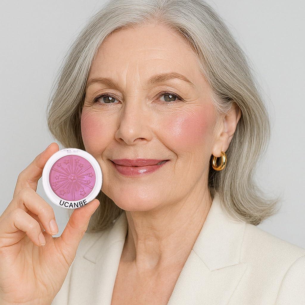 Rubor Horneado UCANBE 03 Peonía - Brillo Natural y Duradero