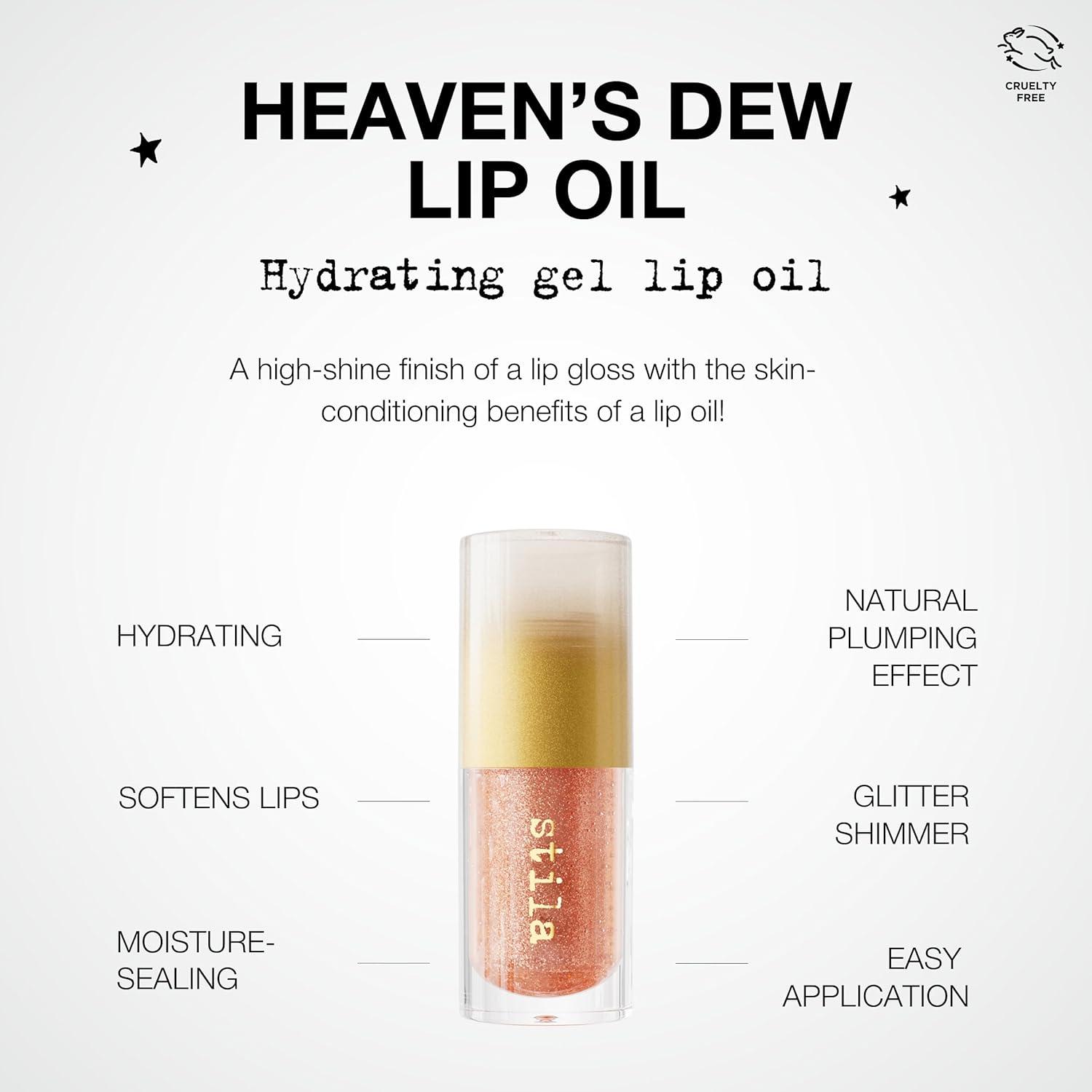 Stila Heaven's Dew Gel Lip Oil Gloss Hidratante 45g