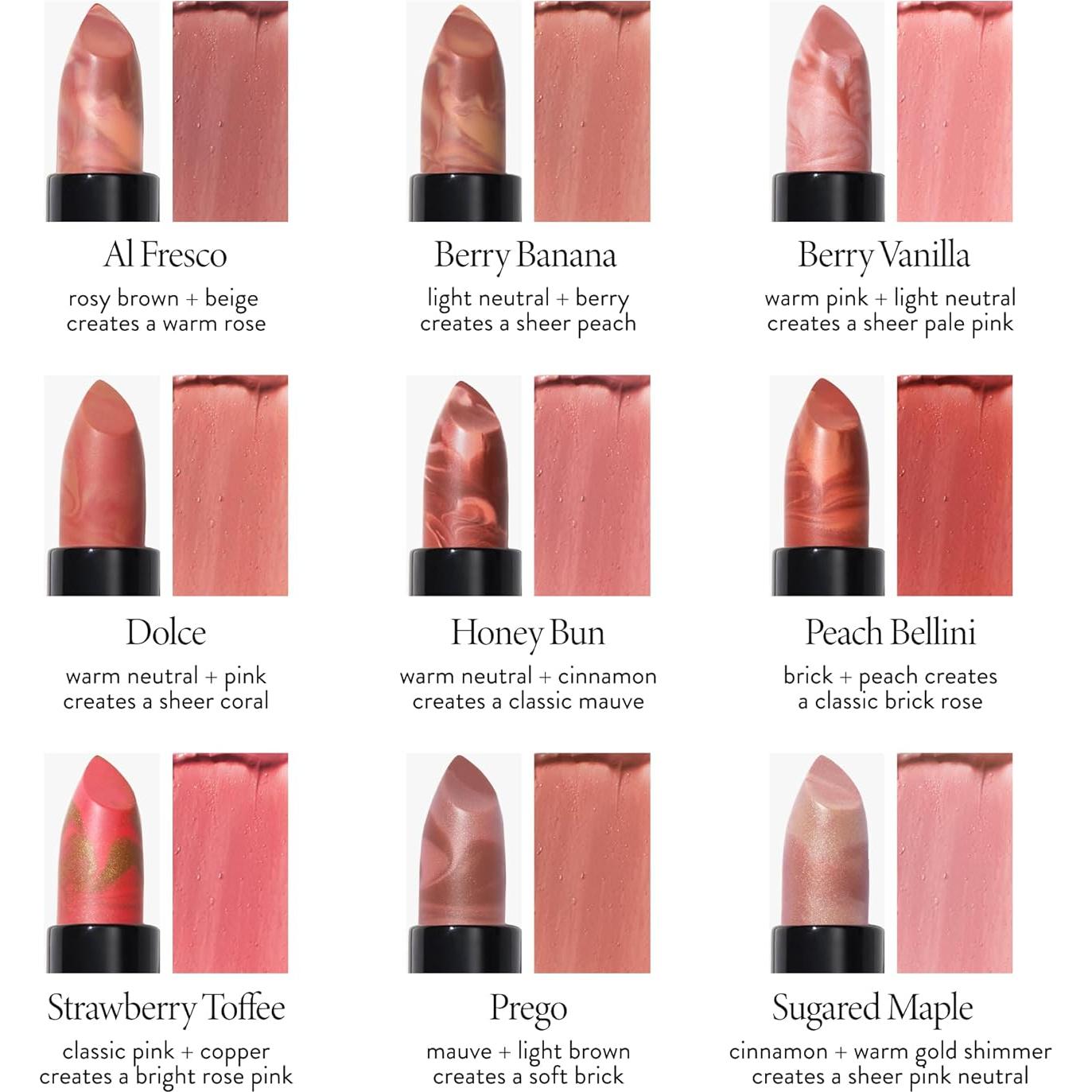 Pintalabios Laura Geller Marble Italiano Banana Berry 21g