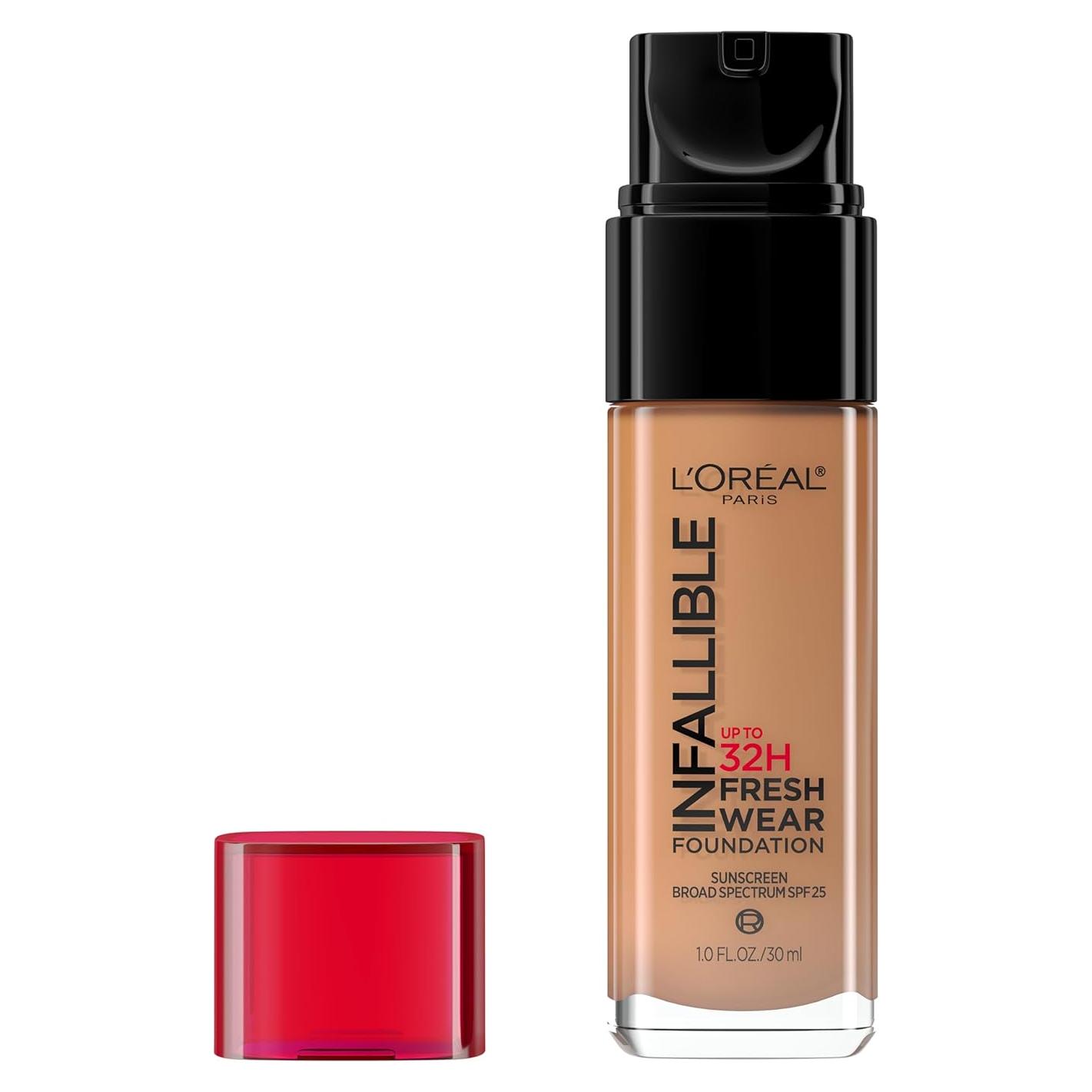 Base de Maquillaje L'Oreal Paris Infallible 32H 505 Toffee 29.57ml