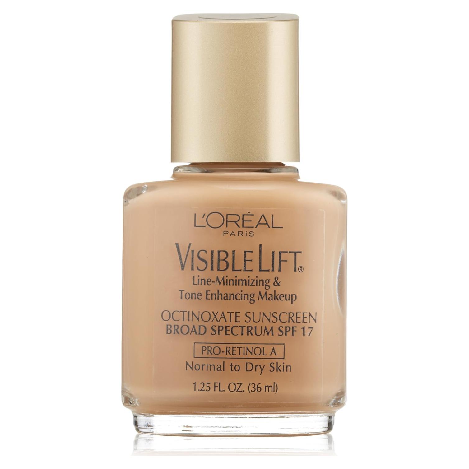 Base Líquida L'Oreal Visible Lift Beige Dorado 37.5 ml
