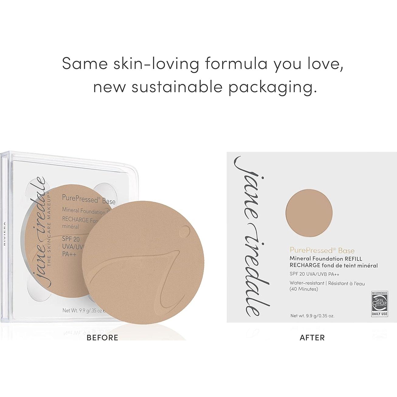 Base Mineral Compacta Recargable Jane Iredale Bronceado Dorado